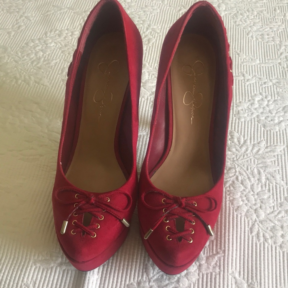 Beautiful red shoes